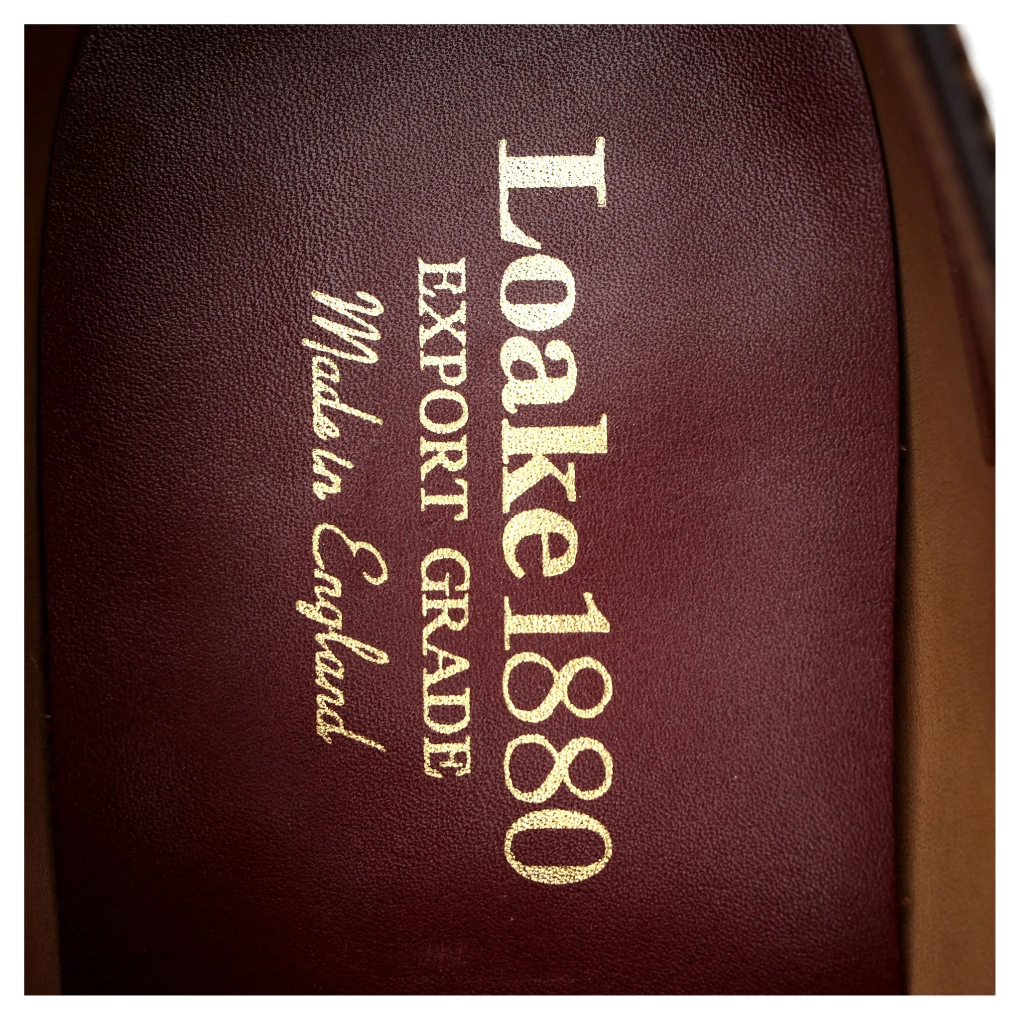 1880 Export Grade 'Trinity' Tan Brown Leather Oxford Brogues UK 8.5 F