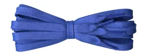 8 mm Flat Royal Blue Cotton Trainer Shoelaces