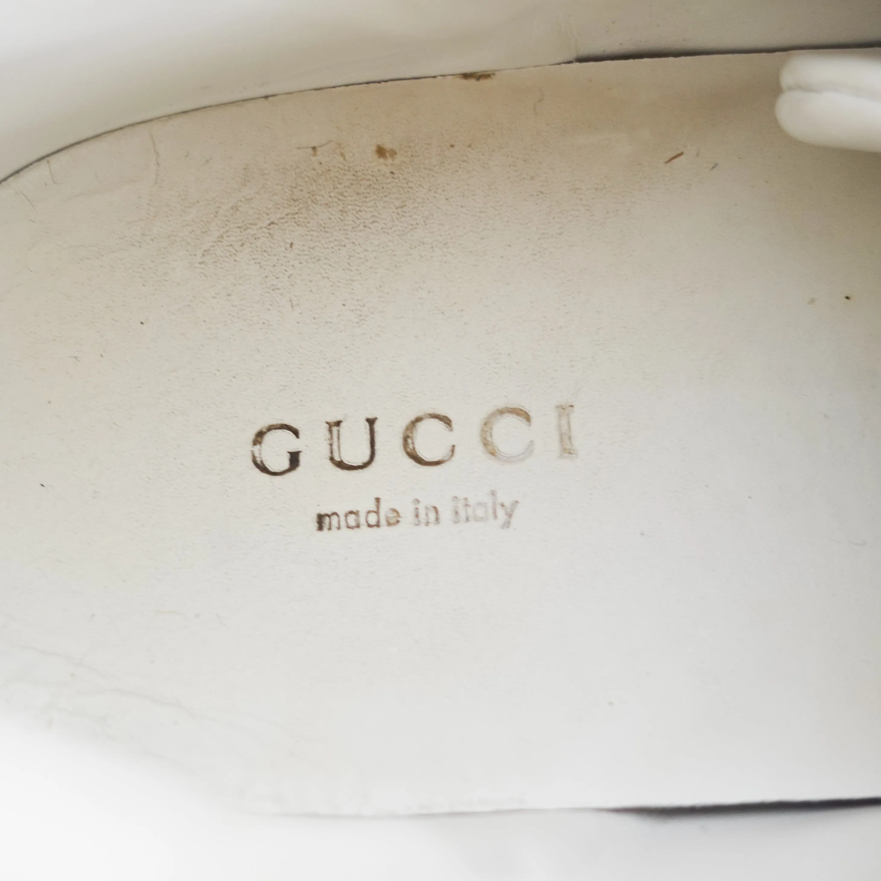 Aced ‘Loved’ leather trainers RRP £625