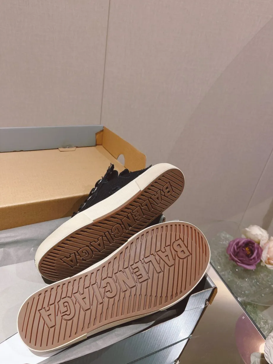BA Paris Trainers Mule Black For Women