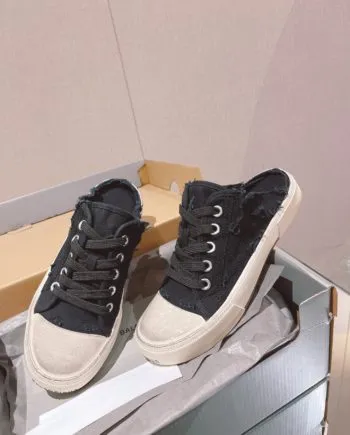 BA Paris Trainers Mule Black For Women