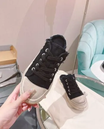 BA Paris Trainers Mule Black For Women