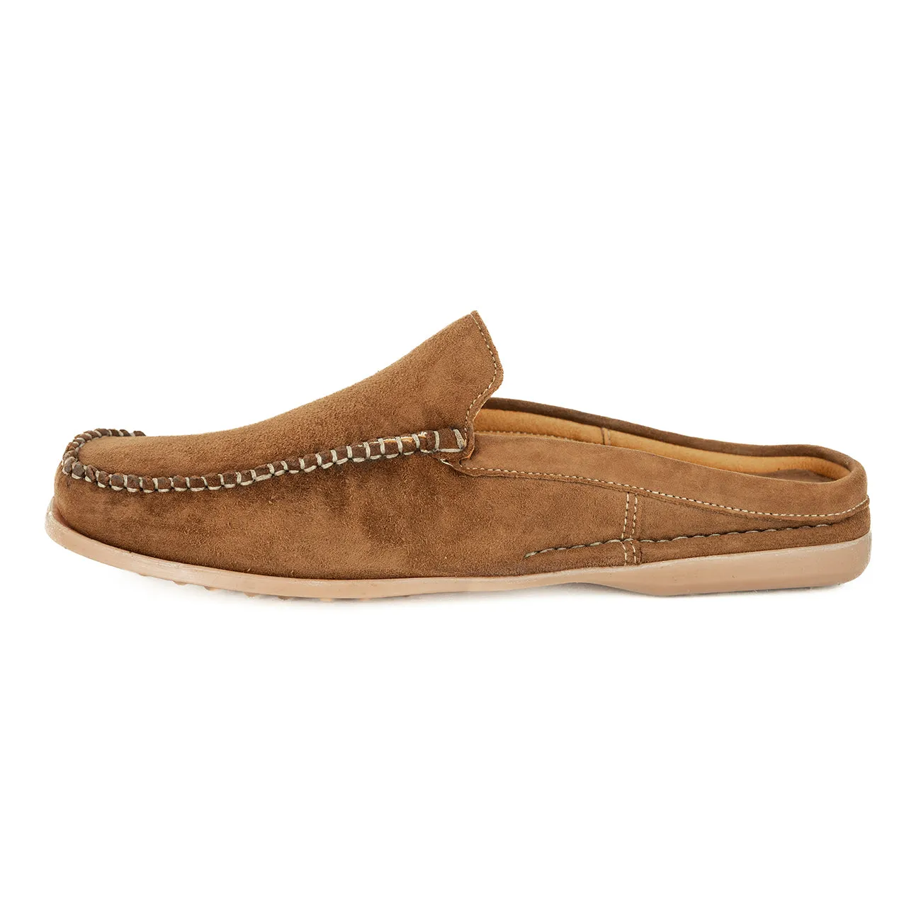 Bakgatla : Mens Leather Mule in Donkey Velutto