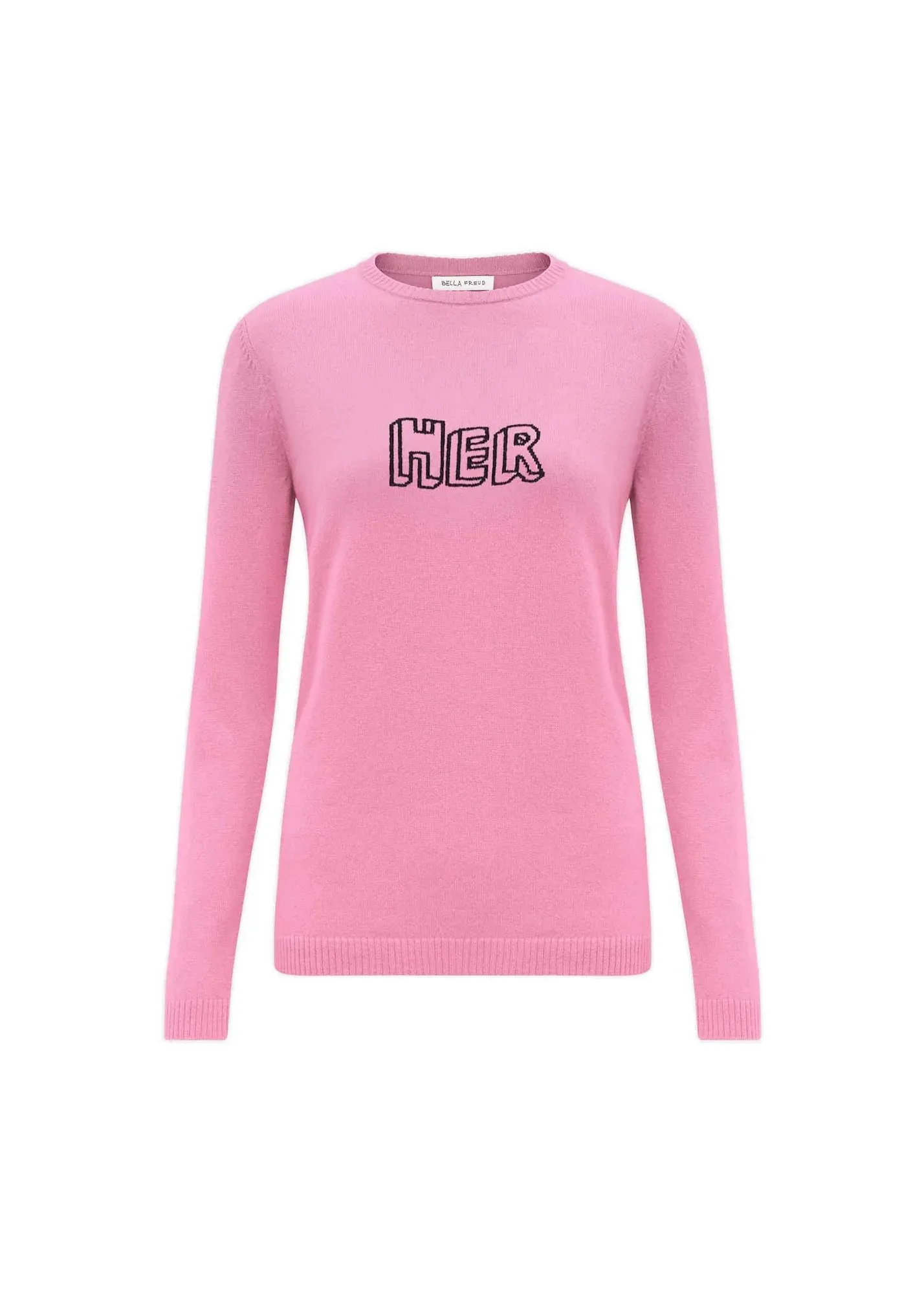 BF Her Jumper in Pale Pink
