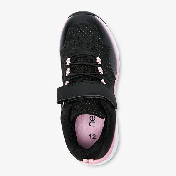 Black /Pink Runner Trainers (Older Girls)