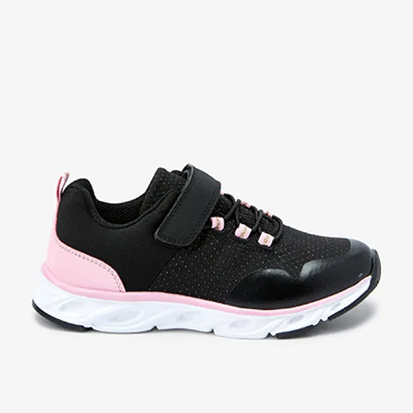 Black /Pink Runner Trainers (Older Girls)