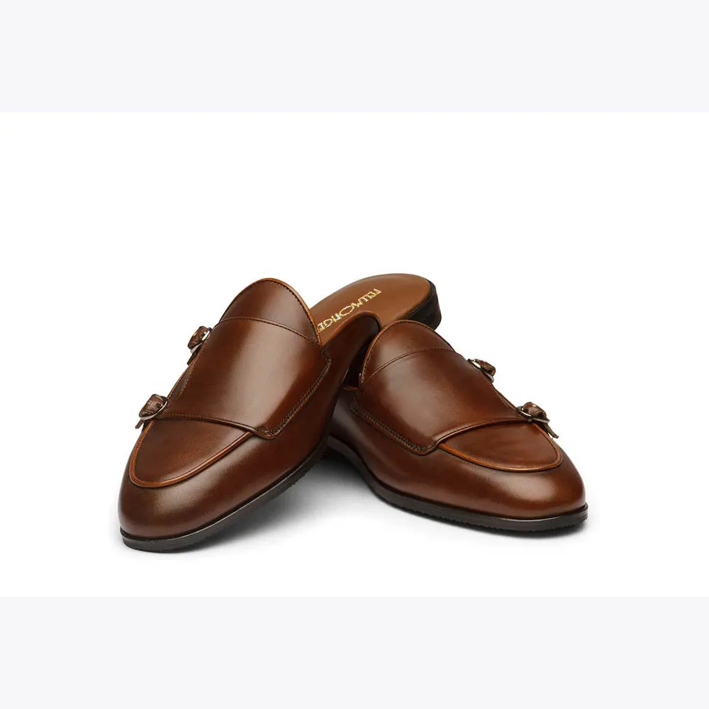 Brown Batwing Mules