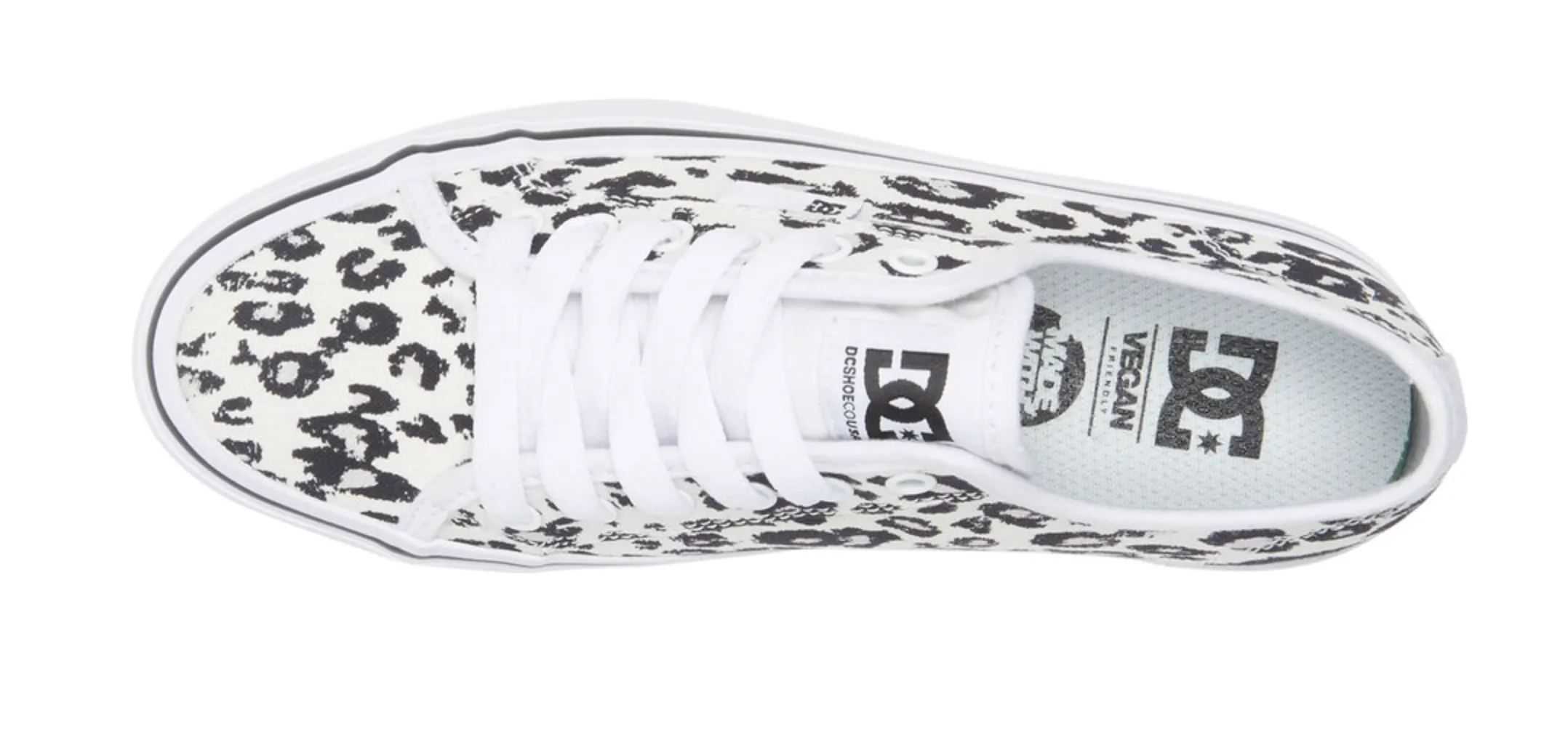 Dc Manual Platform Cheetah Print Trainers