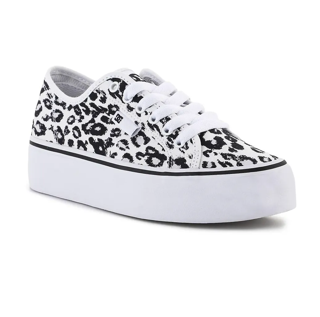 Dc Manual Platform Cheetah Print Trainers