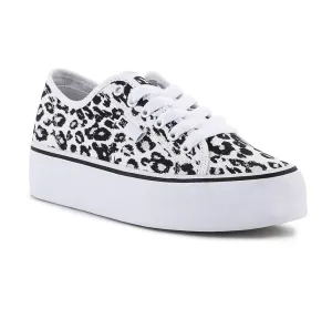 Dc Manual Platform Cheetah Print Trainers
