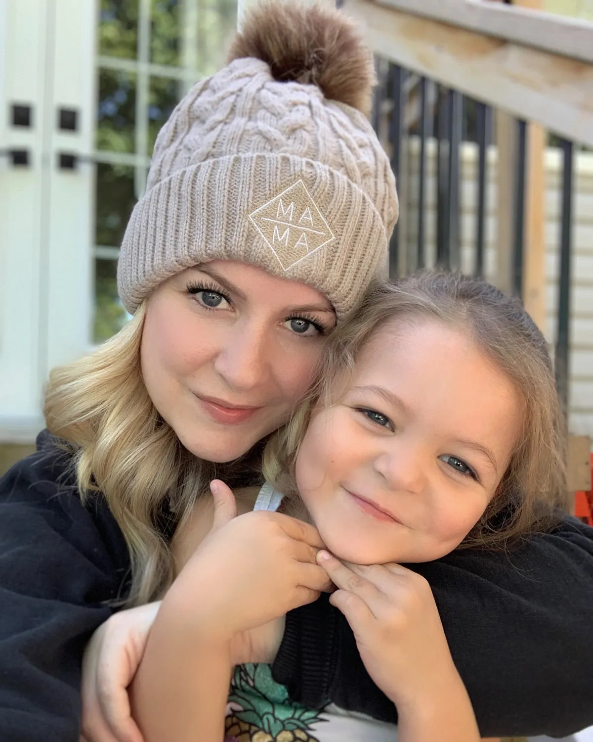 Diamond MAMA Cable Knit Toque