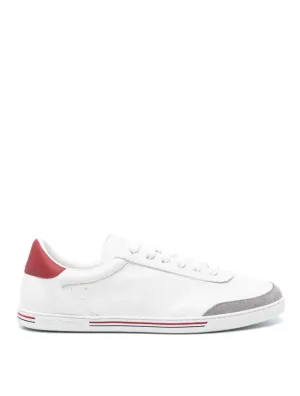 Dolce & Gabbana stripe-detailing leather sneakers
