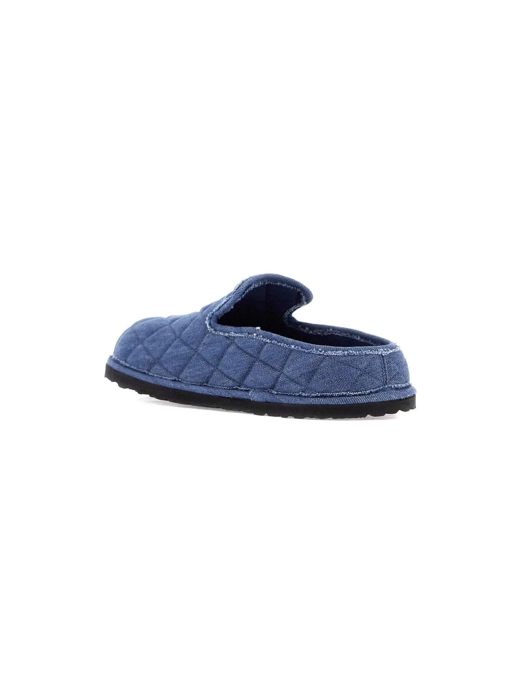 Eliscu Quilted Denim Mules