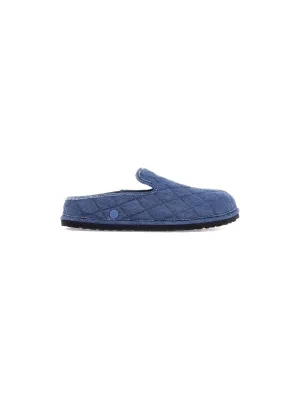 Eliscu Quilted Denim Mules