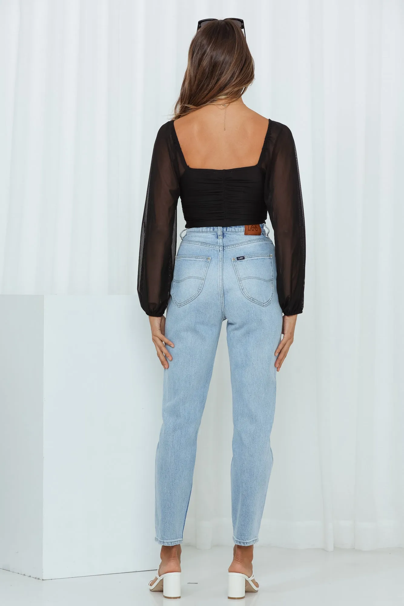 Enchanting Hymns Crop Black