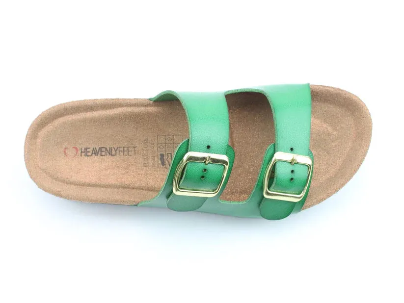 Heavenly Feet Harmony 2 Slip On Sandal Fern