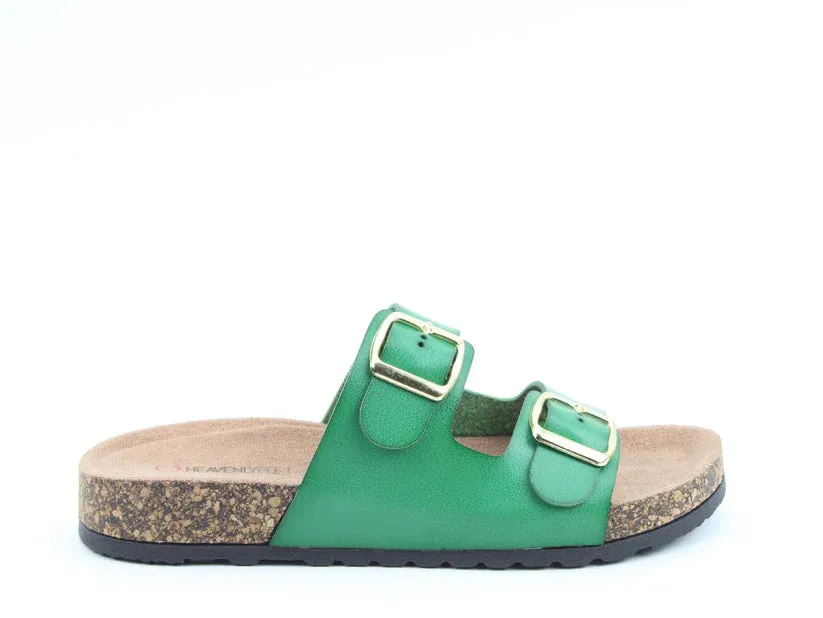Heavenly Feet Harmony 2 Slip On Sandal Fern