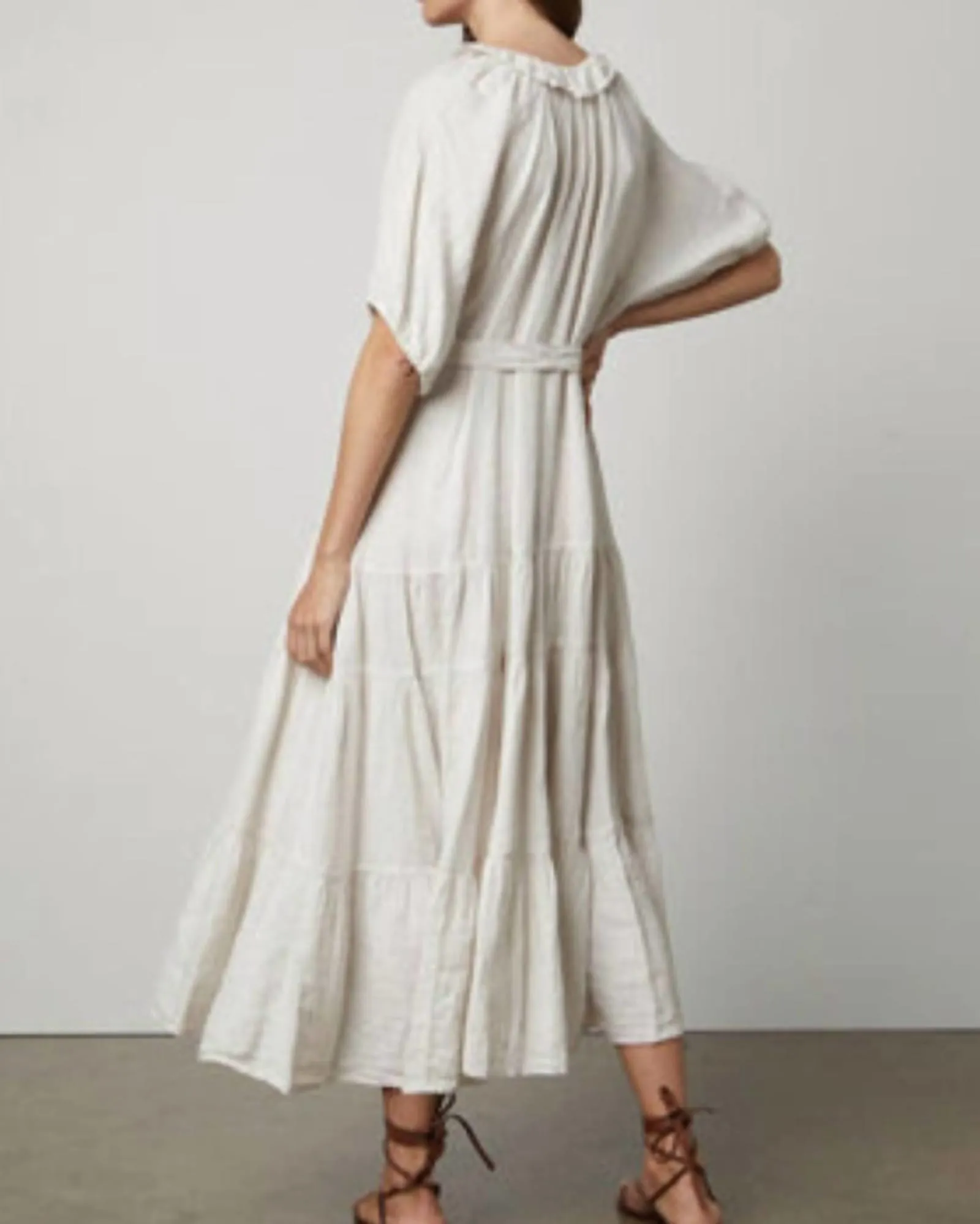 Karina Dress in Cobble | Cobble