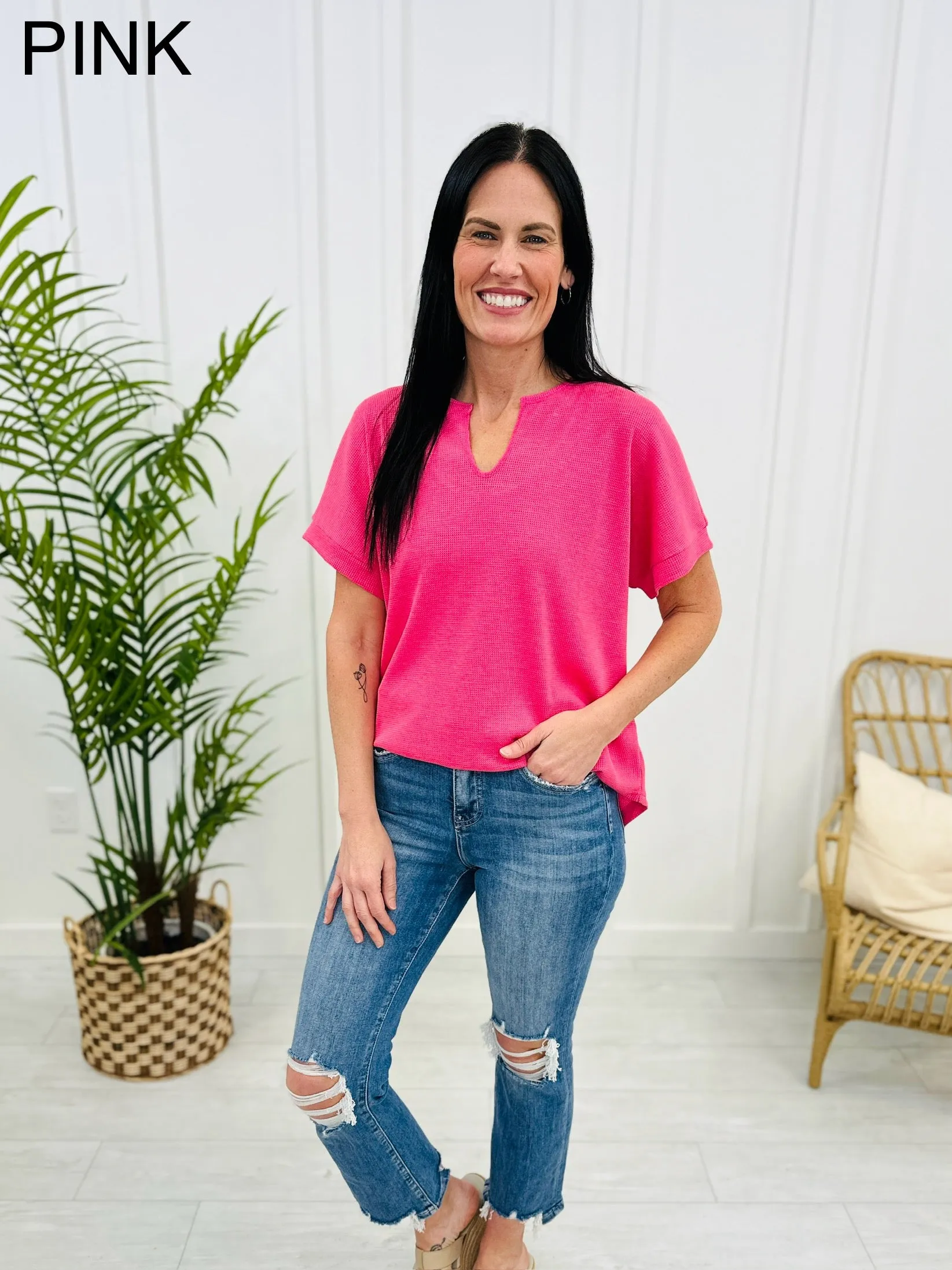 Keep It Exciting Top- Multiple Colors!