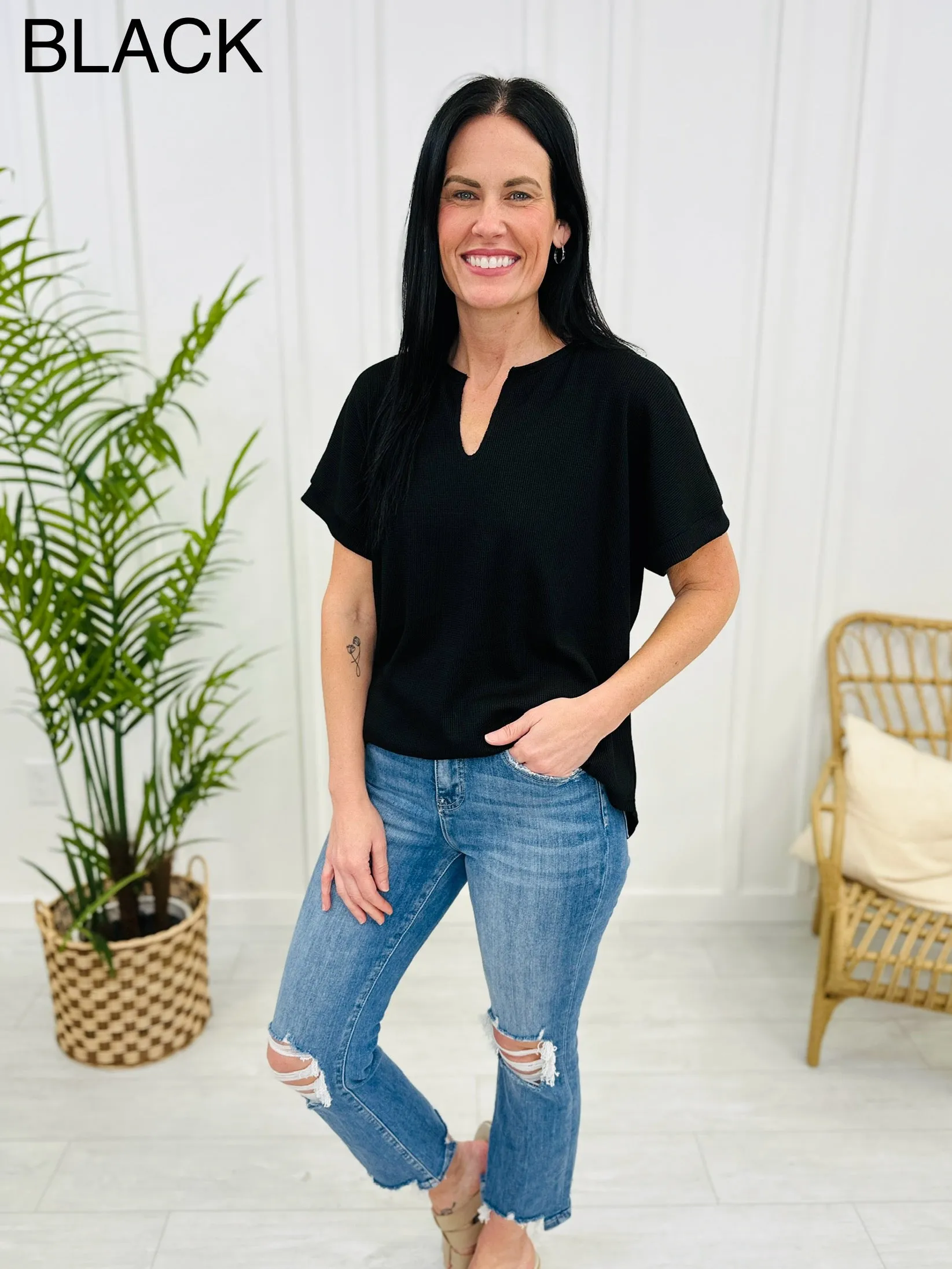 Keep It Exciting Top- Multiple Colors!