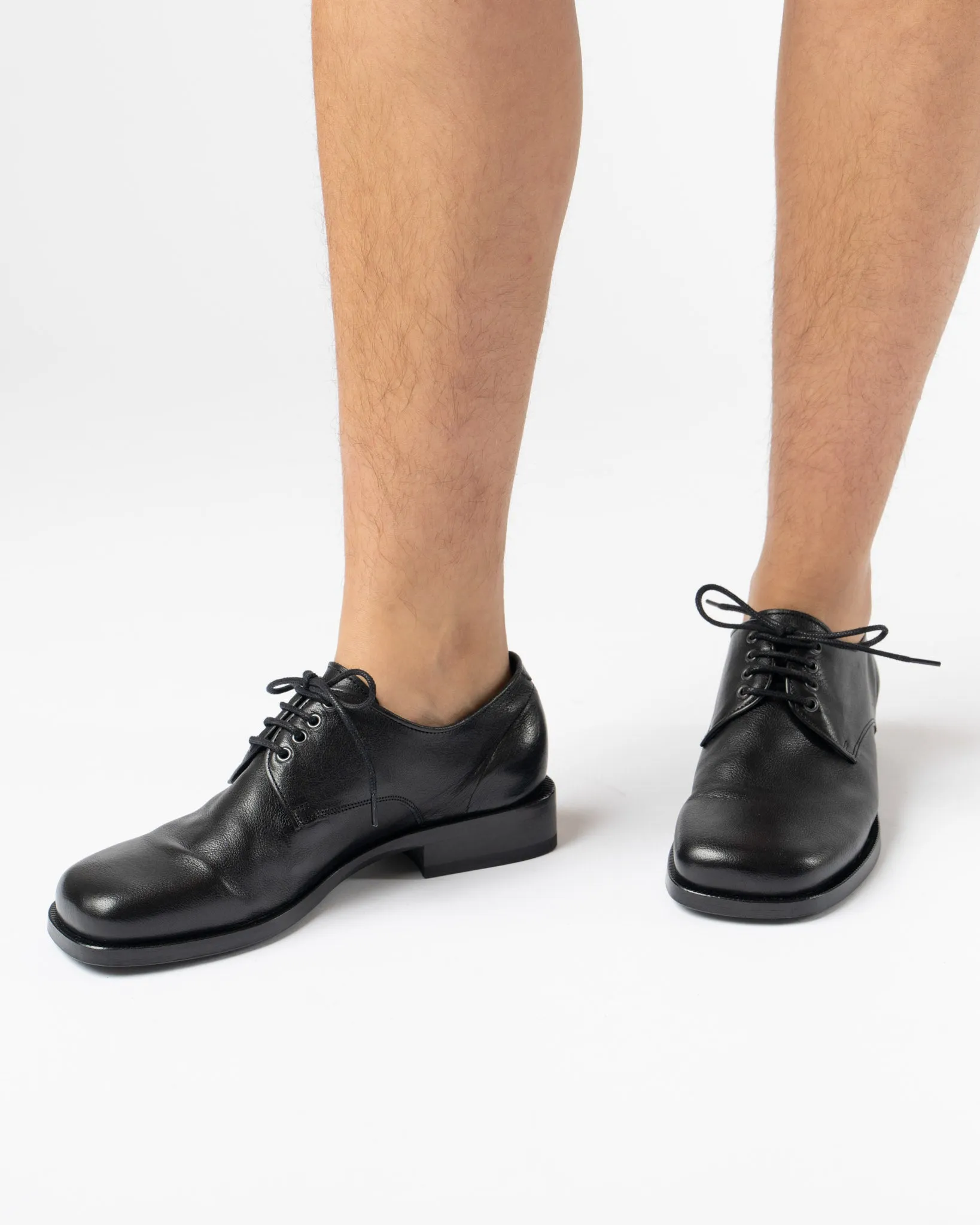 Lemaire Black Anatomic Derbies