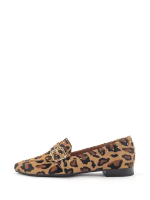 Luna | Loafer Leopard Camel