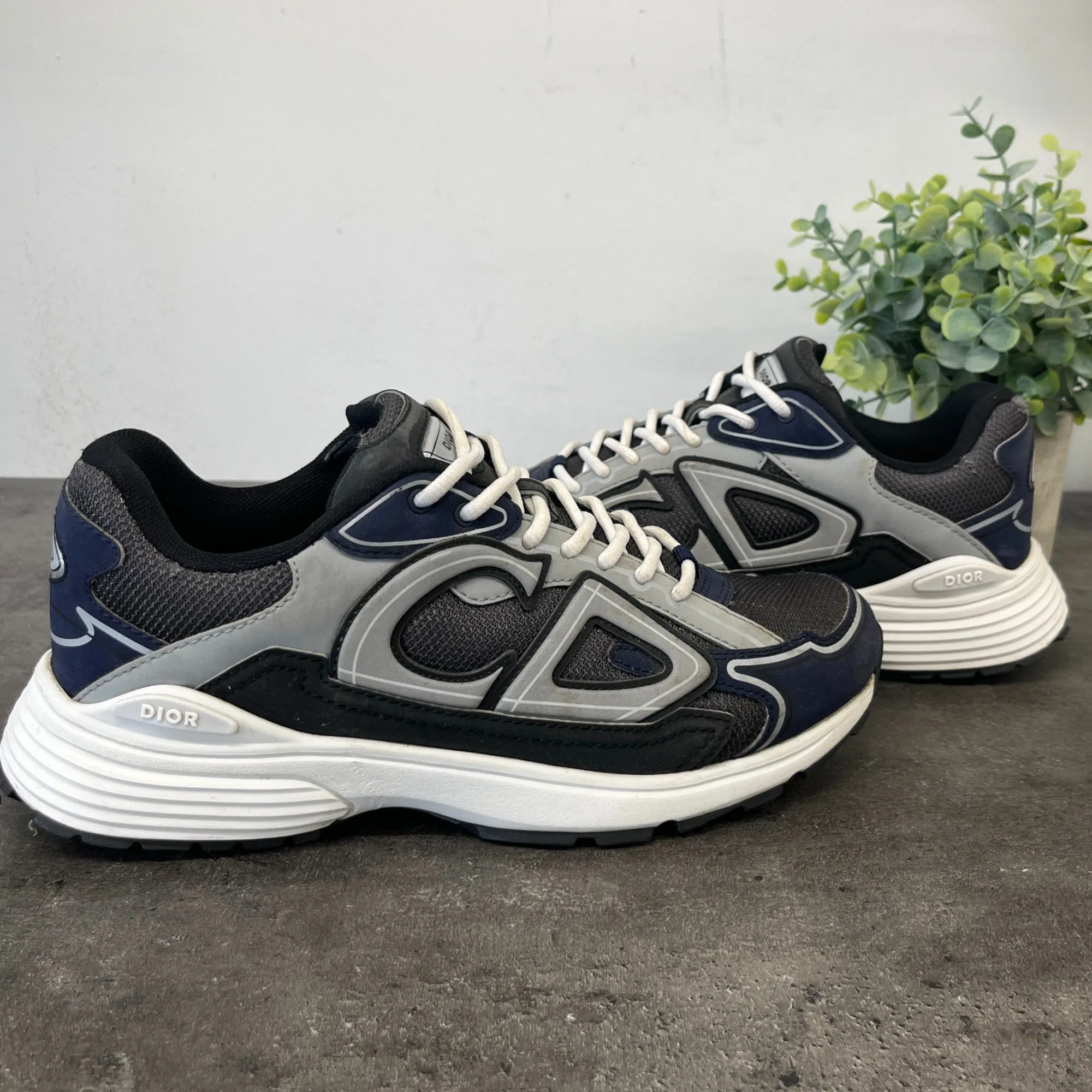 Men's B30 Low Trainers Navy Size EU 40 / UK 6