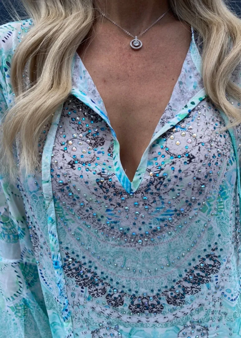 Milky dress - Mint