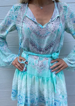 Milky dress - Mint