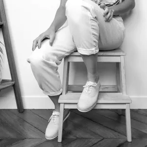 Miss Gummy - Derbies Roses en Cuir
