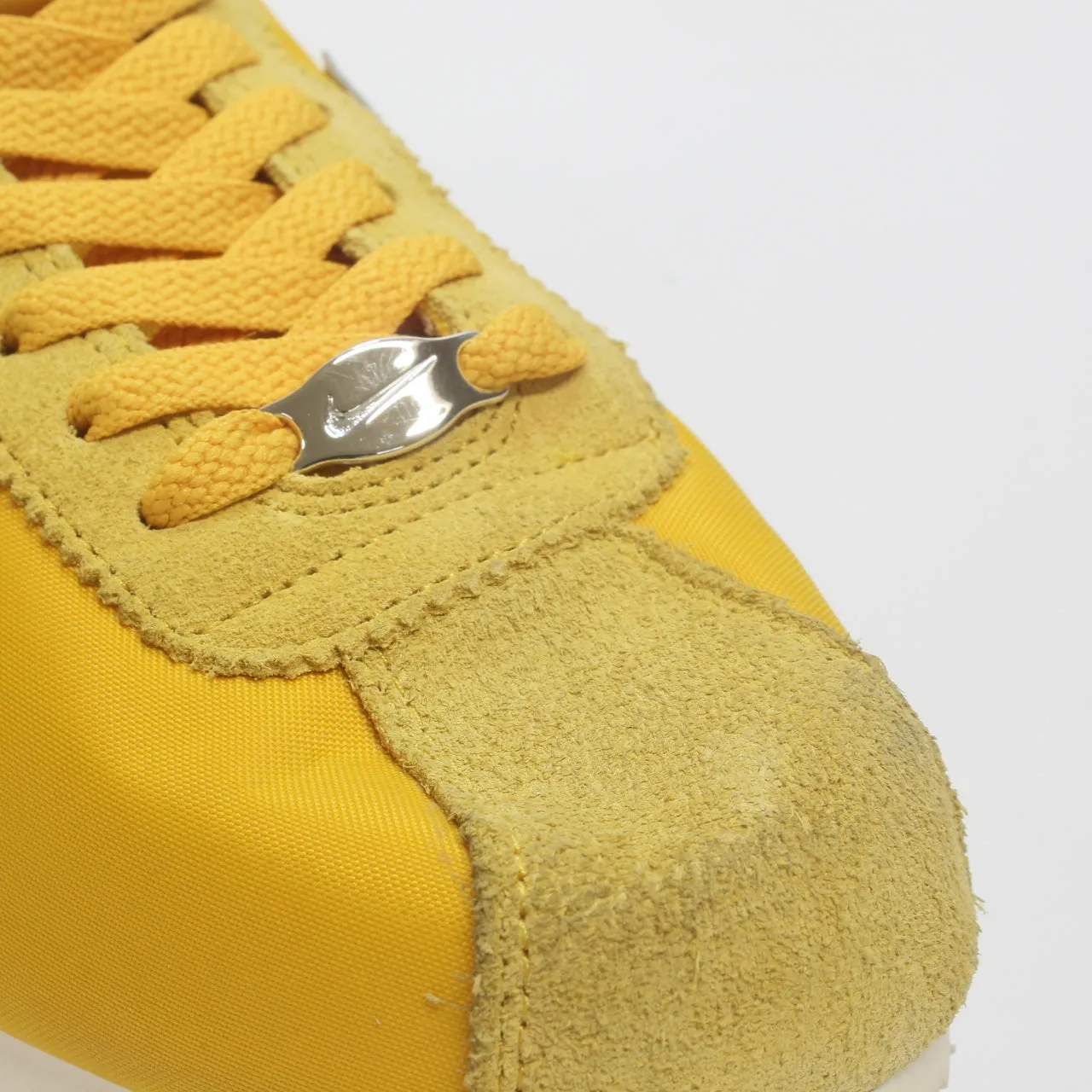 Nike Cortez Yellow Ochre Gorge Green Safety Orange Uk Size 6