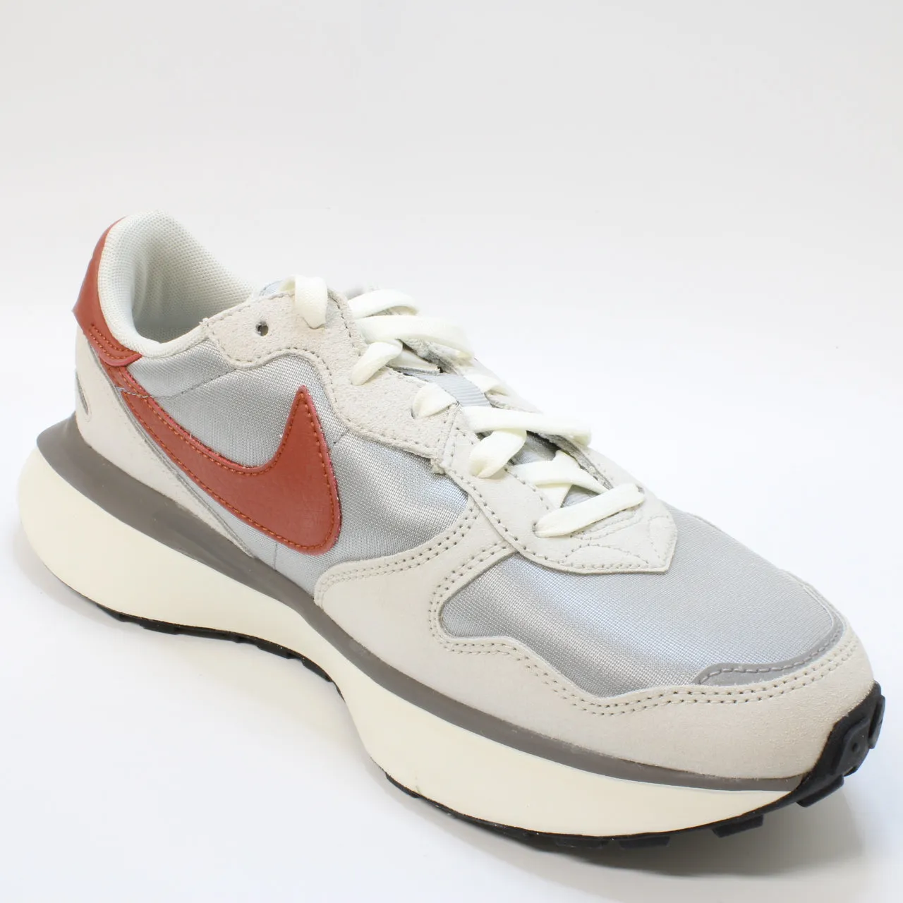 Nike Phoenix Waffle Light Bone RUGGed Orange Light Smoke Grey Uk Size 7