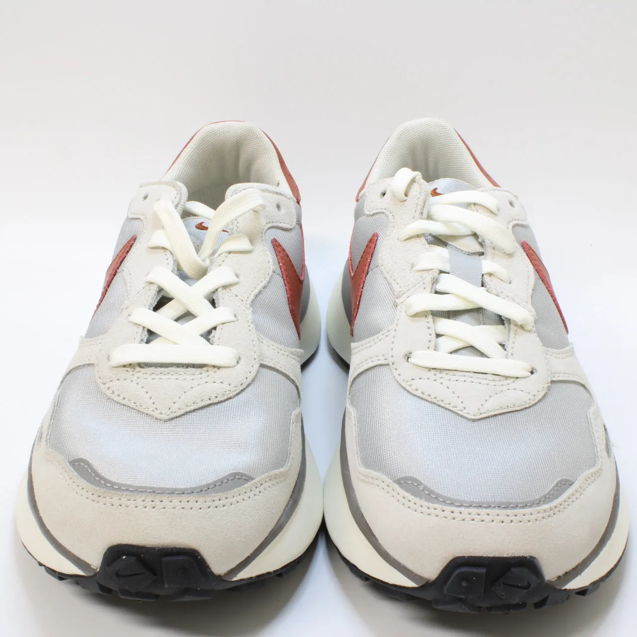 Nike Phoenix Waffle Light Bone RUGGed Orange Light Smoke Grey Uk Size 7