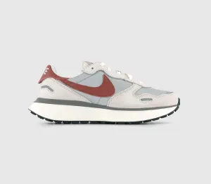 Nike Phoenix Waffle Light Bone RUGGed Orange Light Smoke Grey Uk Size 7