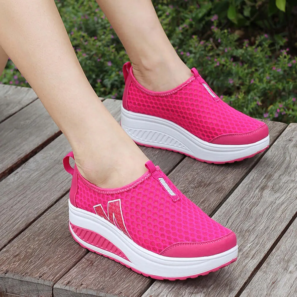 OleOle Mesh Flat Sneakers for Women