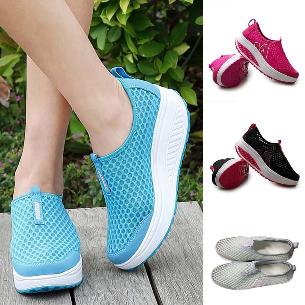 OleOle Mesh Flat Sneakers for Women