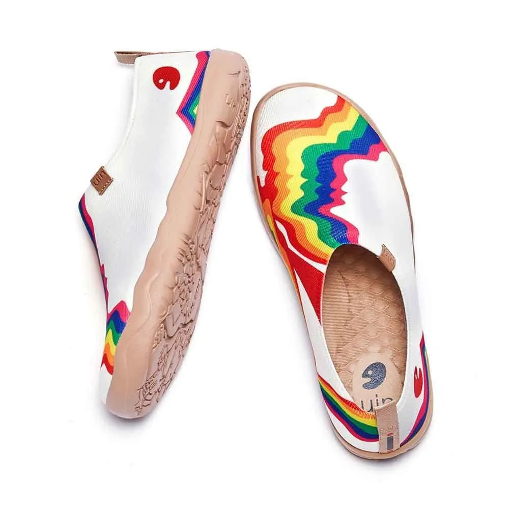 Rainbow Love White Women