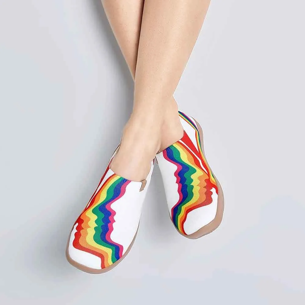 Rainbow Love White Women