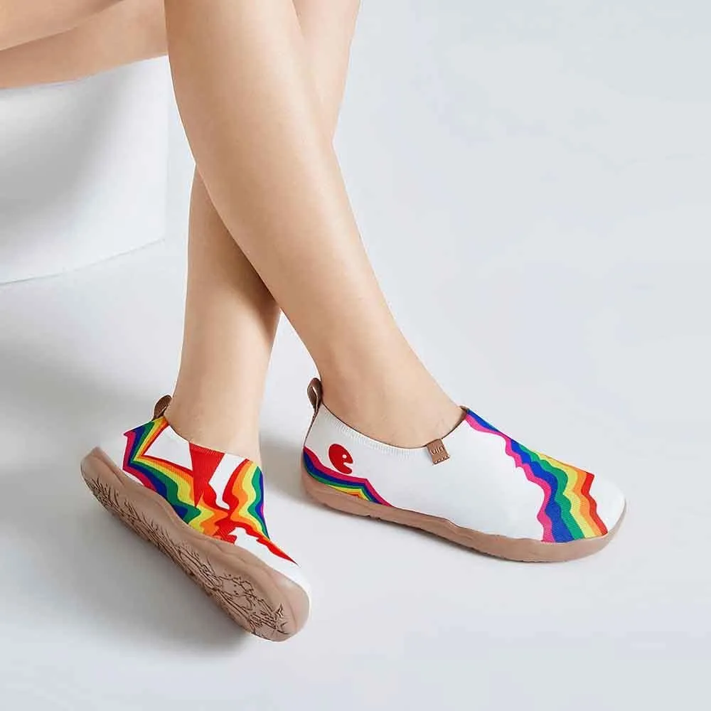 Rainbow Love White Women