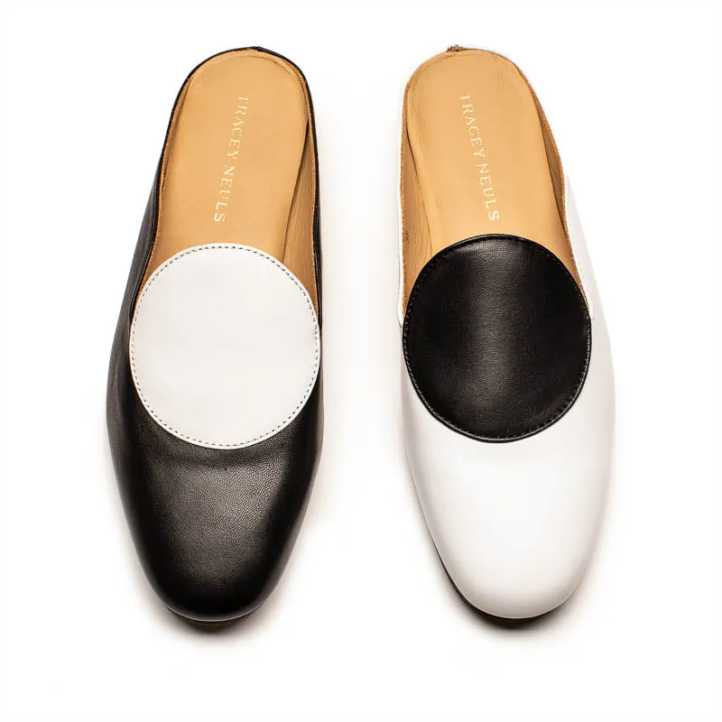 SS25_ CUDDY Dot |  Leather Mules