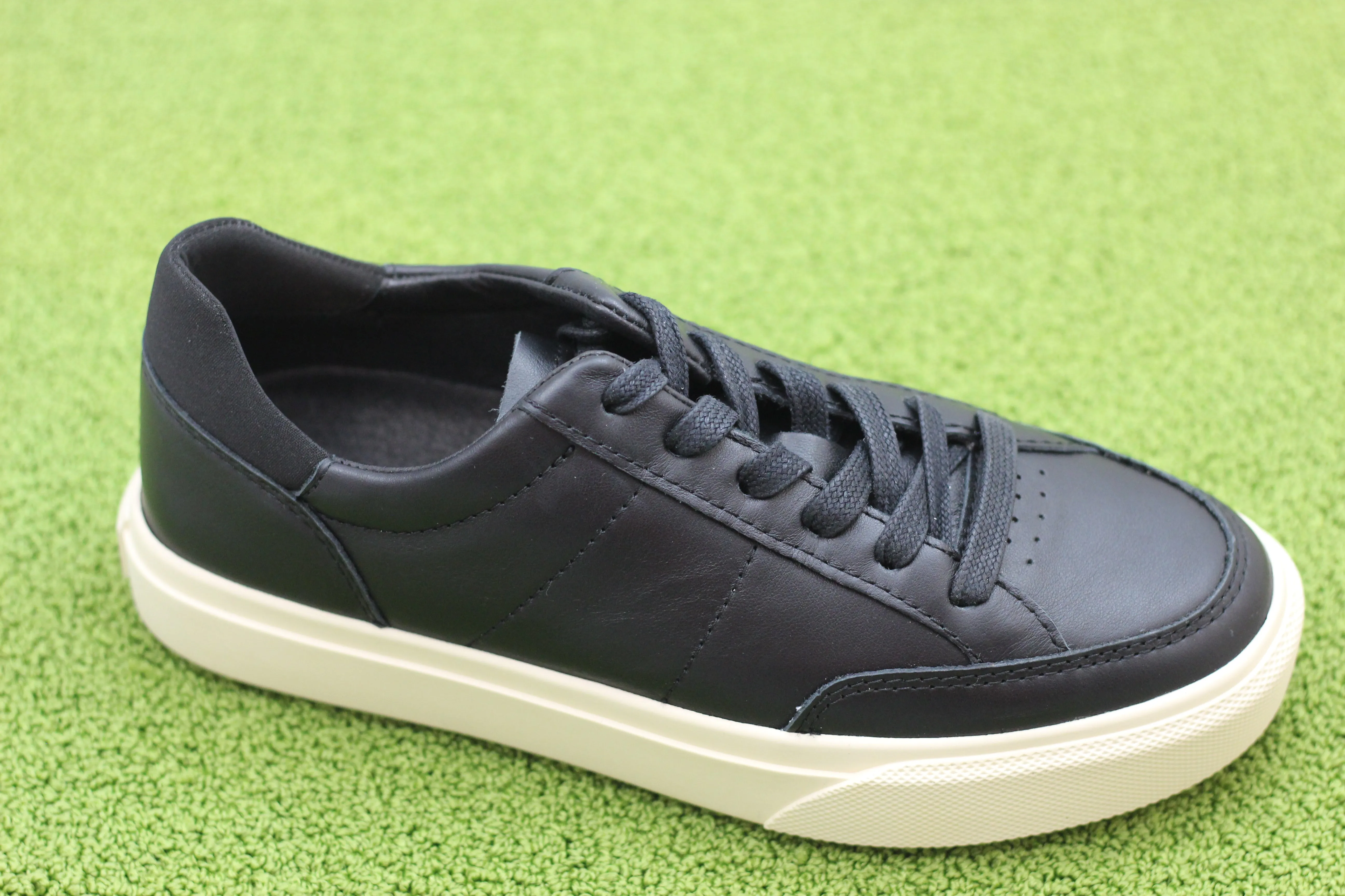 Unisex Monroe VP Sneaker -  Black Leather