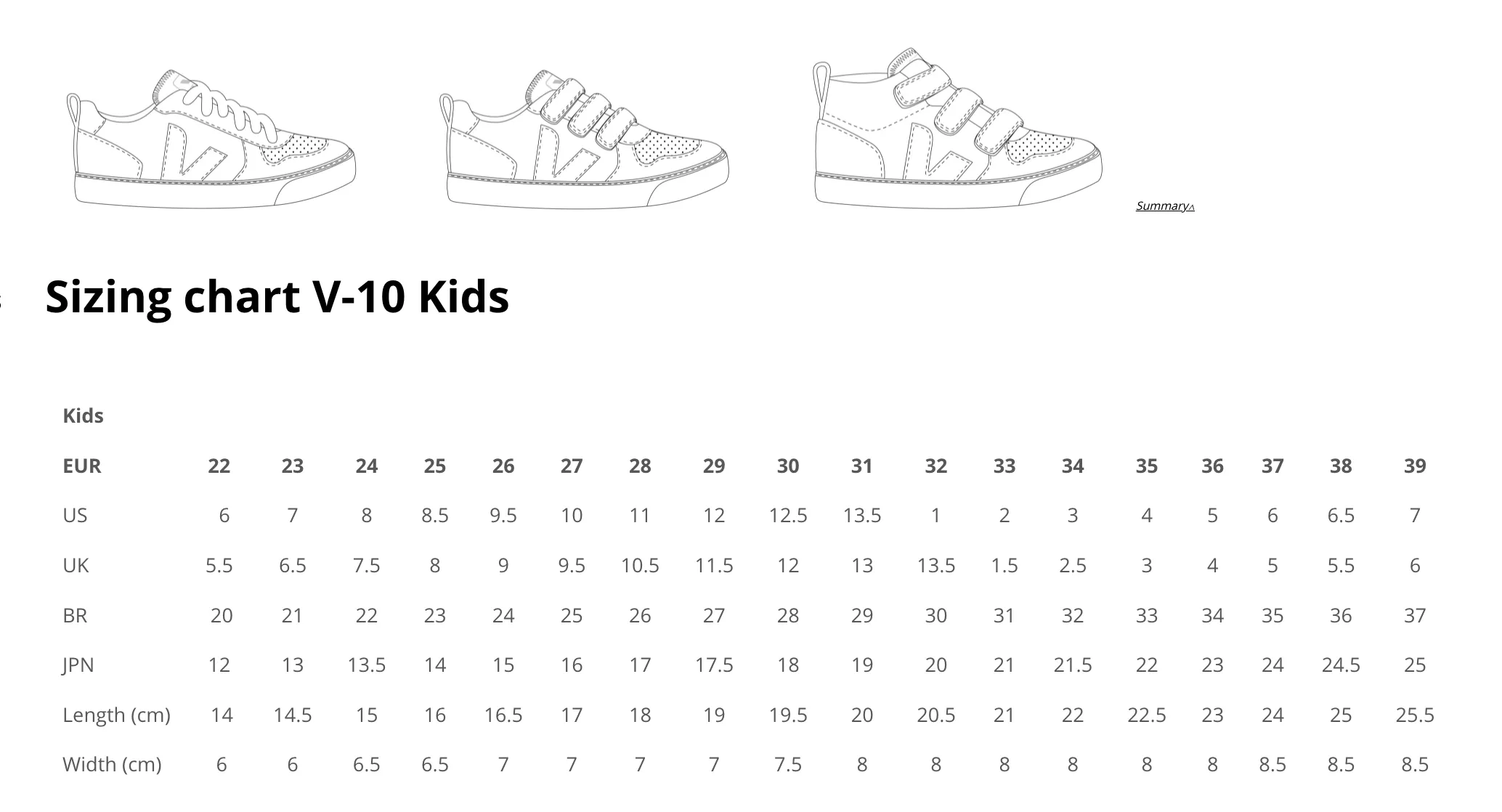 Veja V-10 Velcro Leather - Multico Petale White