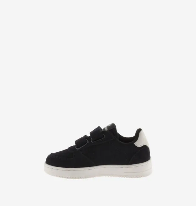 VICTORIA / Tiempo split leather trainers