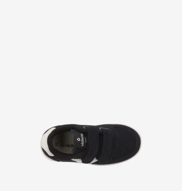 VICTORIA / Tiempo split leather trainers