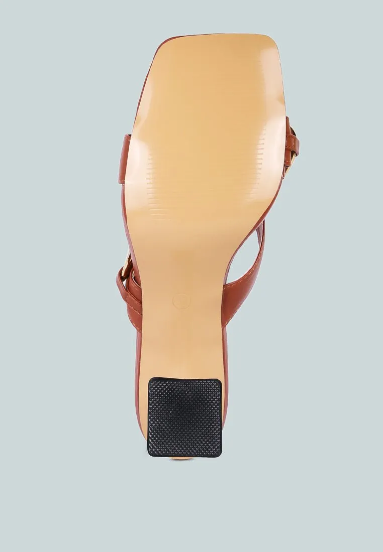 Wandy Luxe Chain-Link Embellished Sandals  Stylish Comfort Redefined