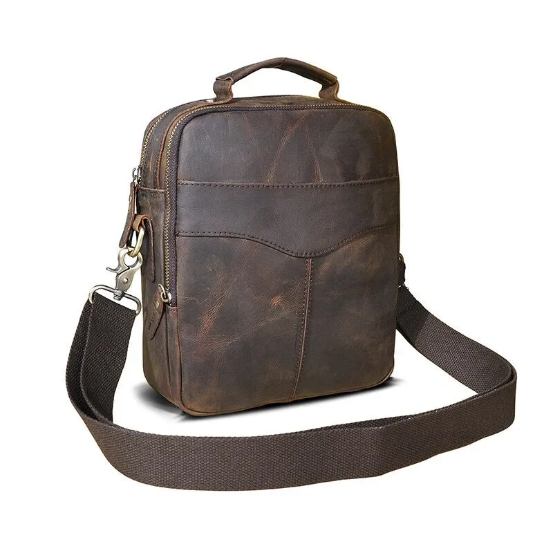 West Louis Casual Design Leather Shoulder Satchel Bag