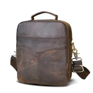 West Louis Casual Design Leather Shoulder Satchel Bag