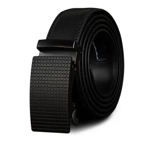 West Louis Cow Leather Ratchet Buckle Belt