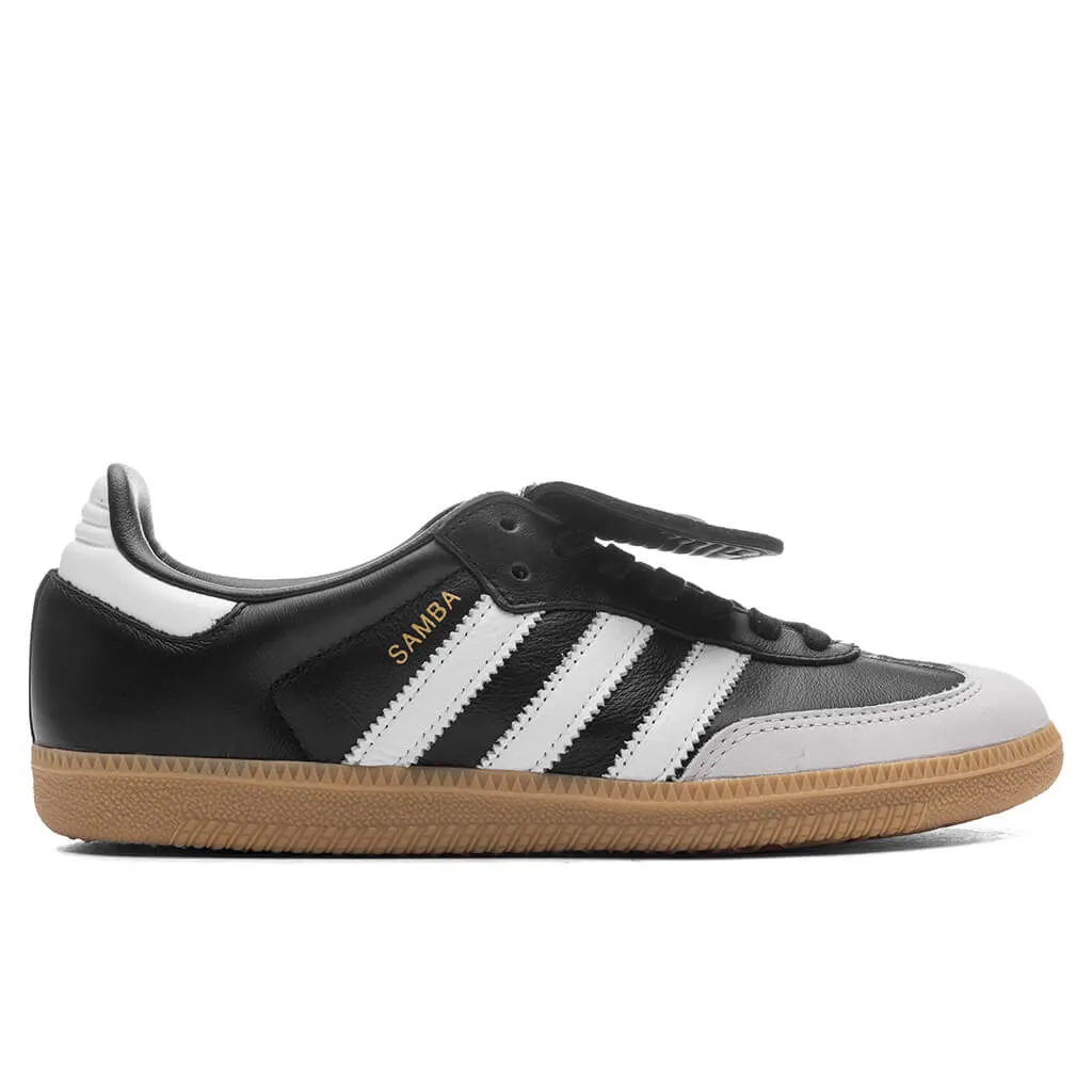 Women's Samba LT - Core Black/Footwear White/Gold Metallic
