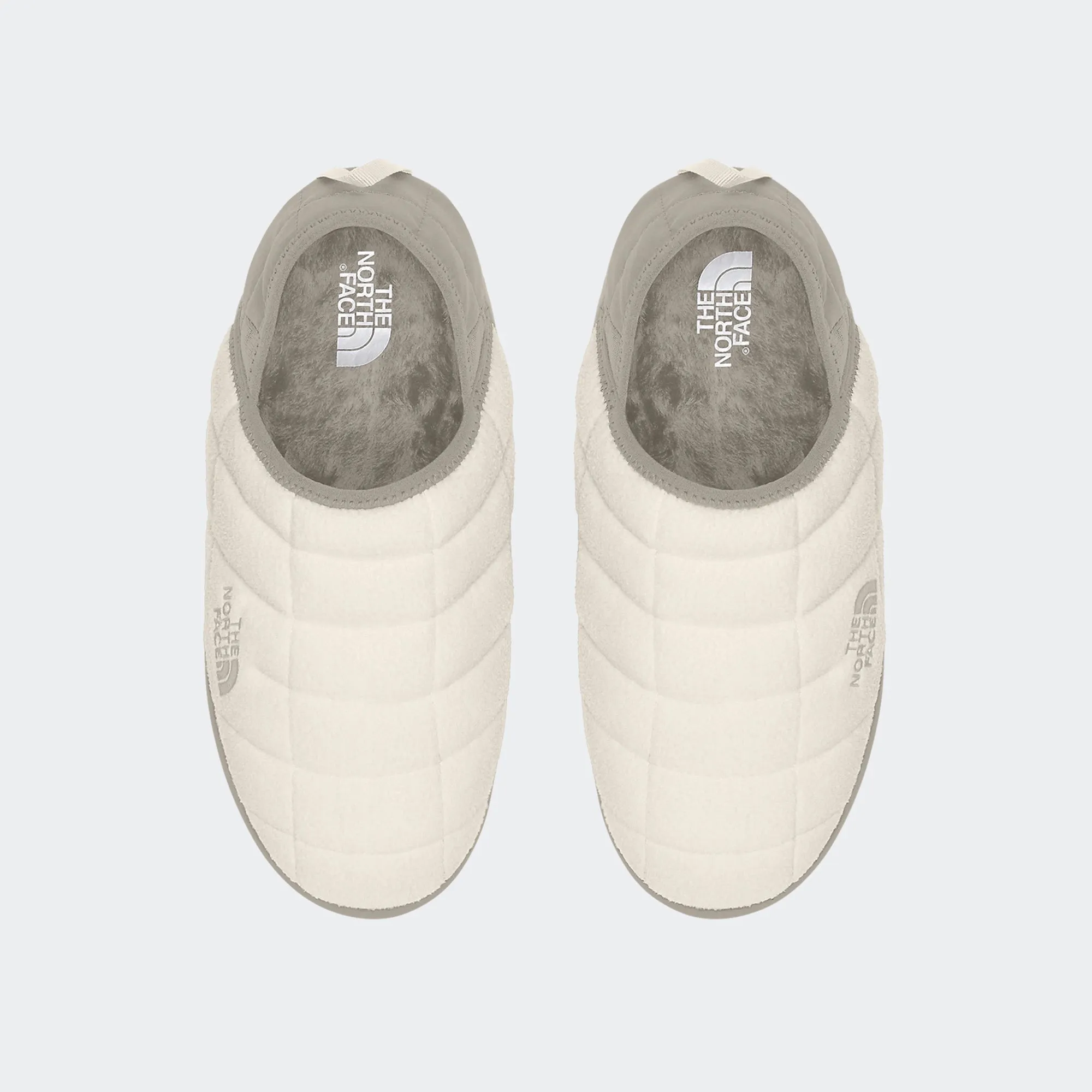 Women's The North Face Thermoball Traction V Denali Mules White